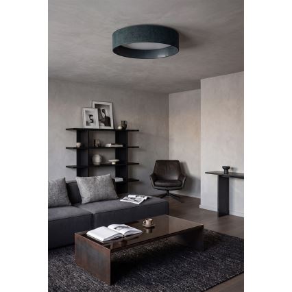 Brilagi - LED-kattovalaisin VELVET SIMPLE LED/24W/230V 3000K, halkaisija 45 cm, vihreä