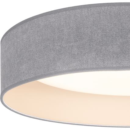 Brilagi - LED-kattovalaisin VELVET SIMPLE LED/24W/230V 3000K Ø 45 cm harmaa