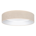 Brilagi - LED-kattovalaisin VELVET SIMPLE LED/24W/230V 3000K Ø 45 cm kermanvärinen