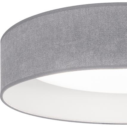 Brilagi - LED-kattovalaisin VELVET SIMPLE LED/24W/230V 4000K halkaisija 45 cm, harmaa