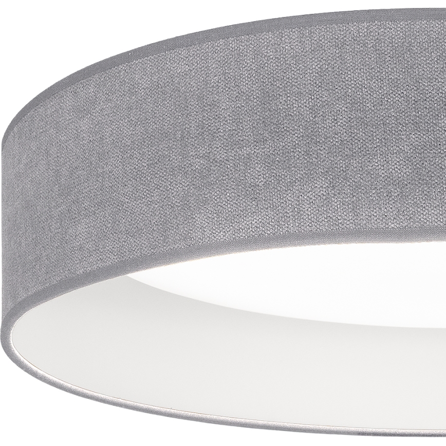 Brilagi - LED-kattovalaisin VELVET SIMPLE LED/24W/230V 4000K halkaisija 45 cm, harmaa