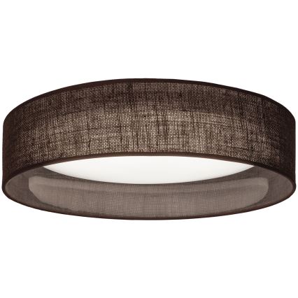 BRILAGI - LED-kattovalaisin VELVET SIMPLE LED/24W/230V 4000K halkaisija 45 cm, ruskea