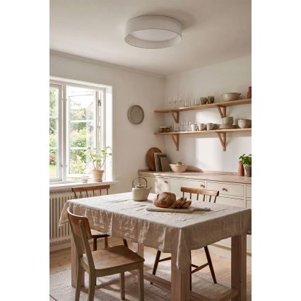 Brilagi - LED-kattovalaisin VELVET SIMPLE LED/24W/230V 4000K halkaisija 45 cm valkoinen