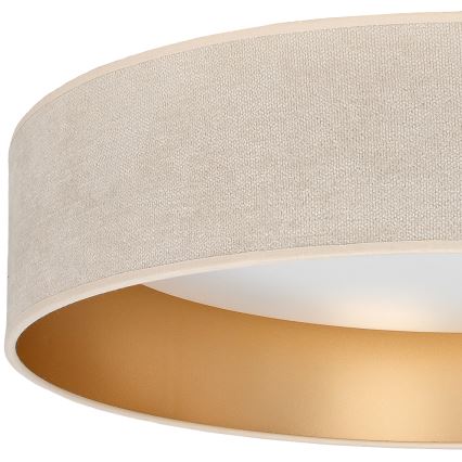 Brilagi - LED-kattovalaisin VELVET SIMPLE LED/24W/230V 4000K Ø 45 cm kerma/kulta