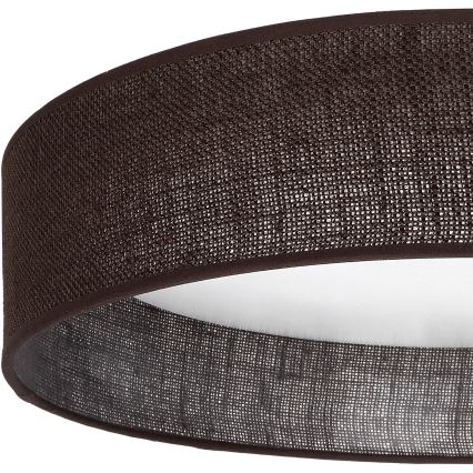 Brilagi - LED-kattovalaisin VELVET SIMPLE LED/24W/230V 4000K Ø45 cm, ruskea
