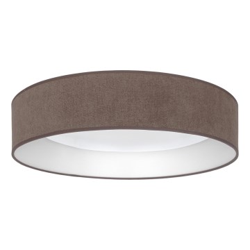 Brilagi - LED-kattovalaisin VELVET SIMPLE LED/36W/230V 3000K halkaisija 55 cm ruskea