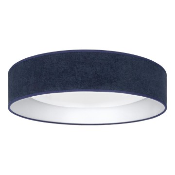 Brilagi - LED-kattovalaisin VELVET SIMPLE LED/36W/230V 3000K halkaisija 55 cm sininen