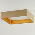 Brilagi - LED-kattovalaisin VELVET SQUARE LED/24W/230V 43x43 cm beige