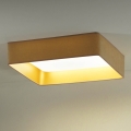 Brilagi - LED-kattovalaisin VELVET SQUARE LED/24W/230V beige