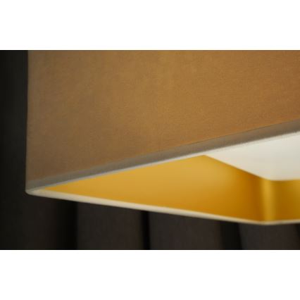 Brilagi - LED-kattovalaisin VELVET SQUARE LED/24W/230V 43x43 cm kermanvärinen