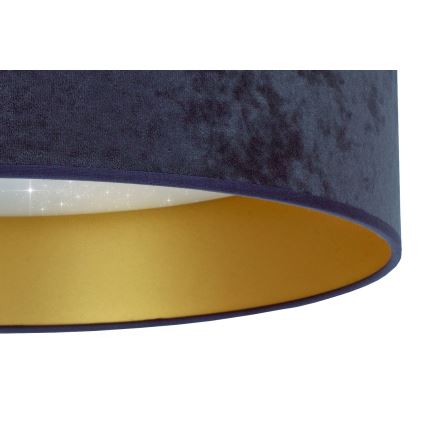 Brilagi - LED Kattovalaisin VELVET STAR LED/24W/230V d. 40 cm 3000K/4000K/6400K sininen/kulta