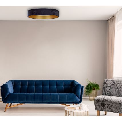 Brilagi - LED Kattovalaisin VELVET STAR LED/36W/230V d. 55 cm 3000K/4000K/6400K sininen/kulta