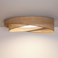 BRILAGI - LED kattovalaisin VELVET TWIST LED/24W/230V 4000K halkaisija 55 cm beige