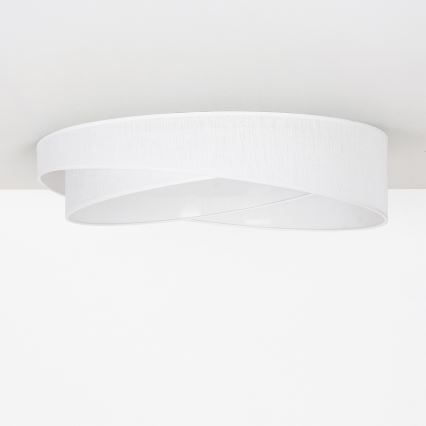 BRILAGI - LED-kattovalaisin VELVET TWIST LED/24W/230V 4000K halkaisija 55 cm valkoinen
