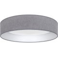 Brilagi - LED-kattovalaisin VELVET VARI LED/24W/230V 3000/4000/6500K halkaisija 45 cm harmaa