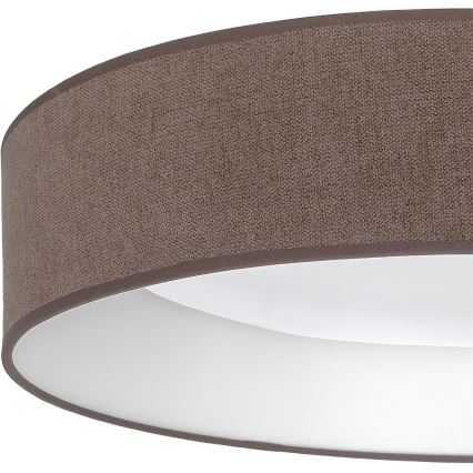 Brilagi - LED-kattovalaisin VELVET VARI LED/24W/230V 3000/4000/6500K halkaisija 45 cm ruskea