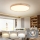 Brilagi - LED-kattovalaisin WOODROUND LED/70W/230V 3000/4000/6000K halkaisija 80 cm puu CRI 90