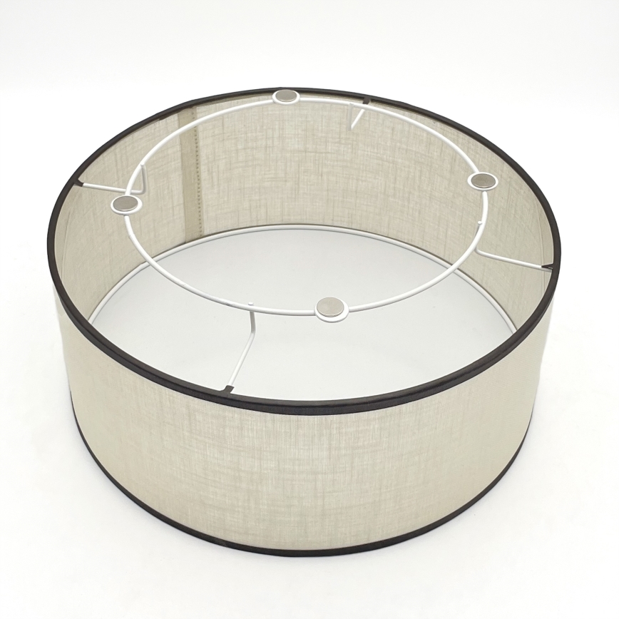 Brilagi - LED Kattovalo BELLADONNA 1xE27/15W/230V halkaisija 30 cm kerma/tammi