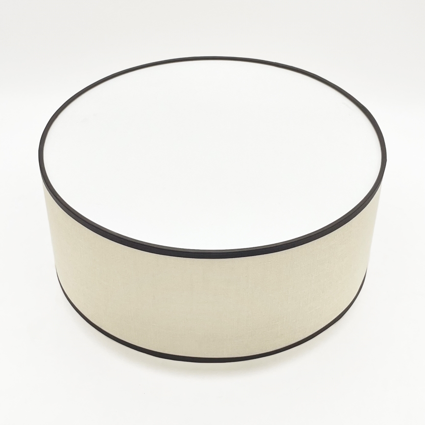 Brilagi - LED Kattovalo BELLADONNA 1xE27/15W/230V halkaisija 30 cm kerma/tammi