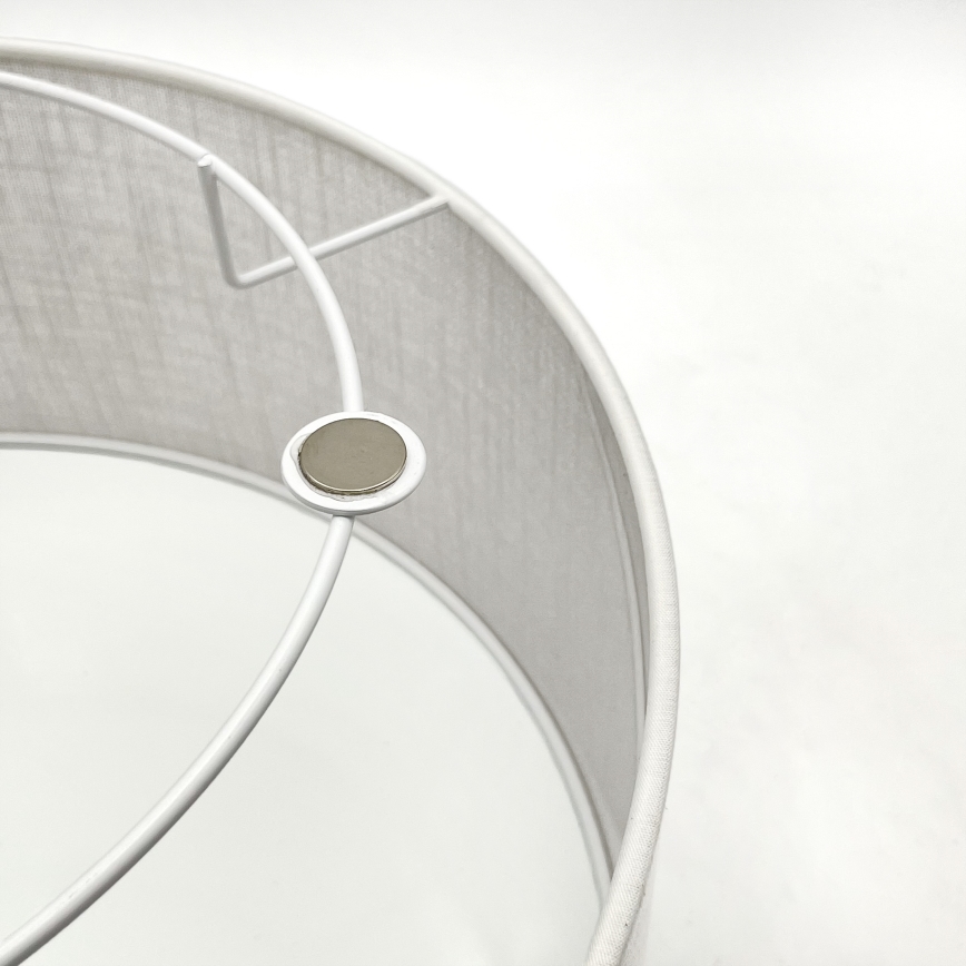 Brilagi - LED Kattovalo BELLADONNA 1xE27/15W/230V halkaisija 30 cm valkoinen/tammi kirsikka