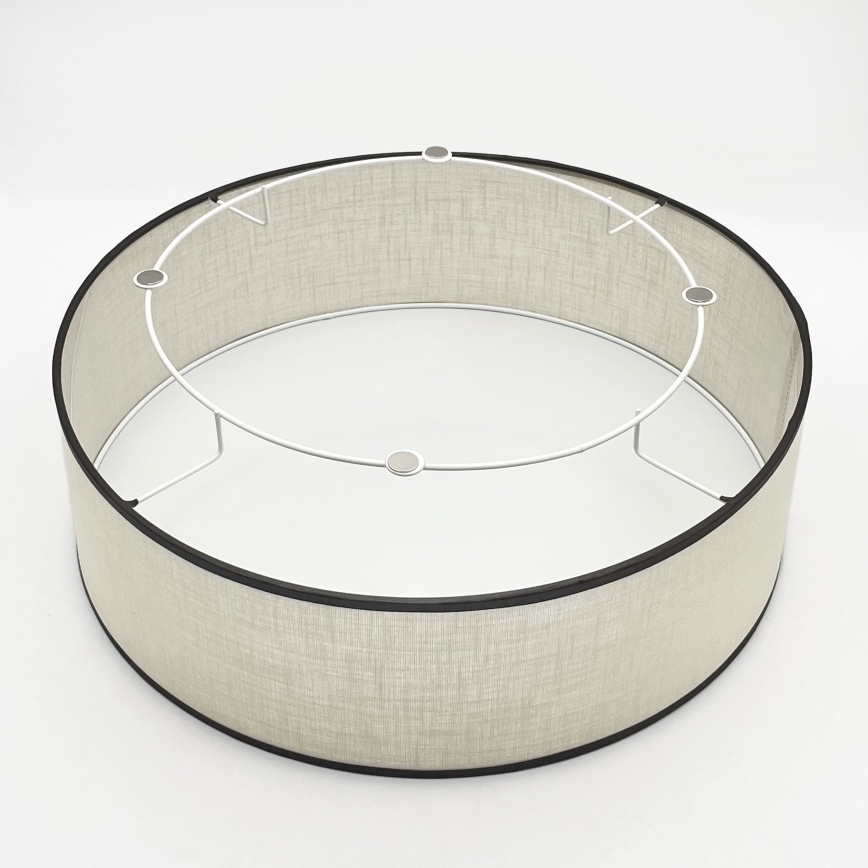 Brilagi - LED Kattovalo BELLADONNA 2xE27/15W/230V halkaisija 40 cm kerma/tammi