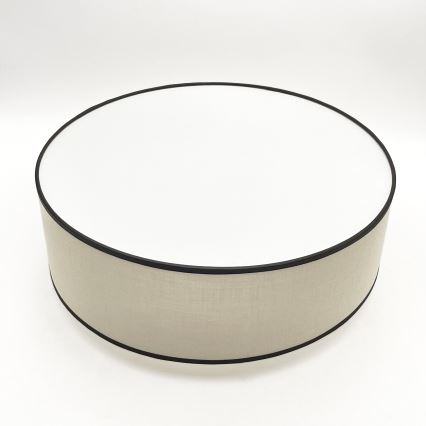 Brilagi - LED Kattovalo BELLADONNA 2xE27/15W/230V halkaisija 40 cm kerma/tammi