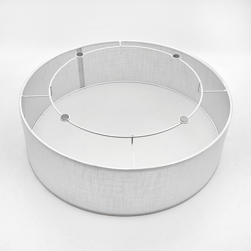 Brilagi - LED Kattovalo BELLADONNA 2xE27/15W/230V halkaisija 40 cm valkoinen/tammi kirsikka