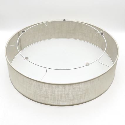 Brilagi - LED Kattovalo BELLADONNA 3xE27/15W/230V halkaisija 50 cm kerma/tammi