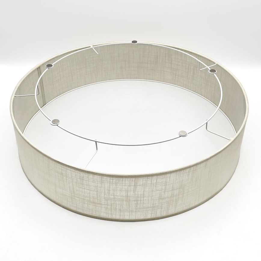 Brilagi - LED Kattovalo BELLADONNA 3xE27/15W/230V halkaisija 50 cm kerma/tammi