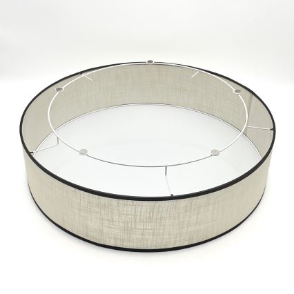 Brilagi - LED Kattovalo BELLADONNA 3xE27/15W/230V halkaisija 50 cm kerma/tammi