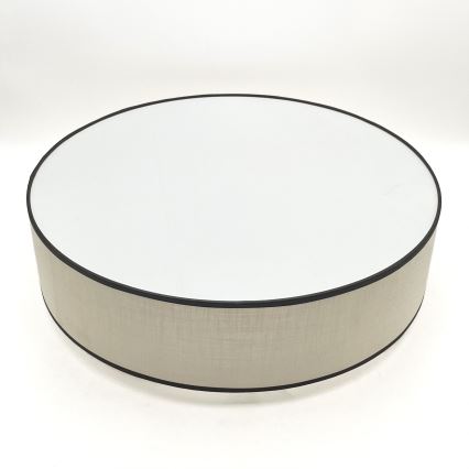 Brilagi - LED Kattovalo BELLADONNA 3xE27/15W/230V halkaisija 50 cm kerma/tammi