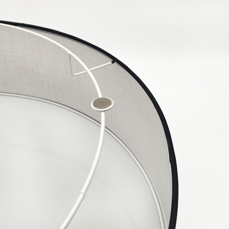 Brilagi - LED Kattovalo BELLADONNA 3xE27/15W/230V halkaisija 50 cm valkoinen/tammi