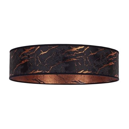 Brilagi - LED-kattovalo VELVET LED/24W/230V halk 40 cm 3000/4000/6400K musta/kupari