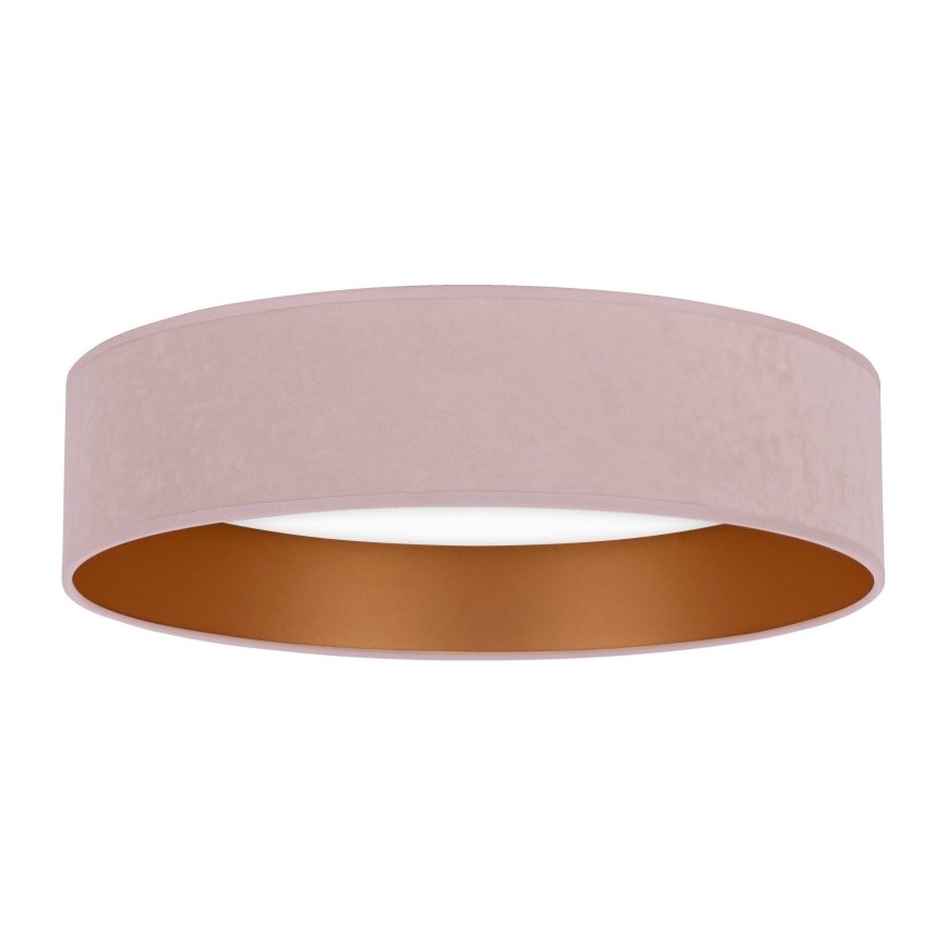Brilagi - LED-kattovalo VELVET LED/24W/230V halk 40 cm 3000/4000/6400K pinkki/kulta