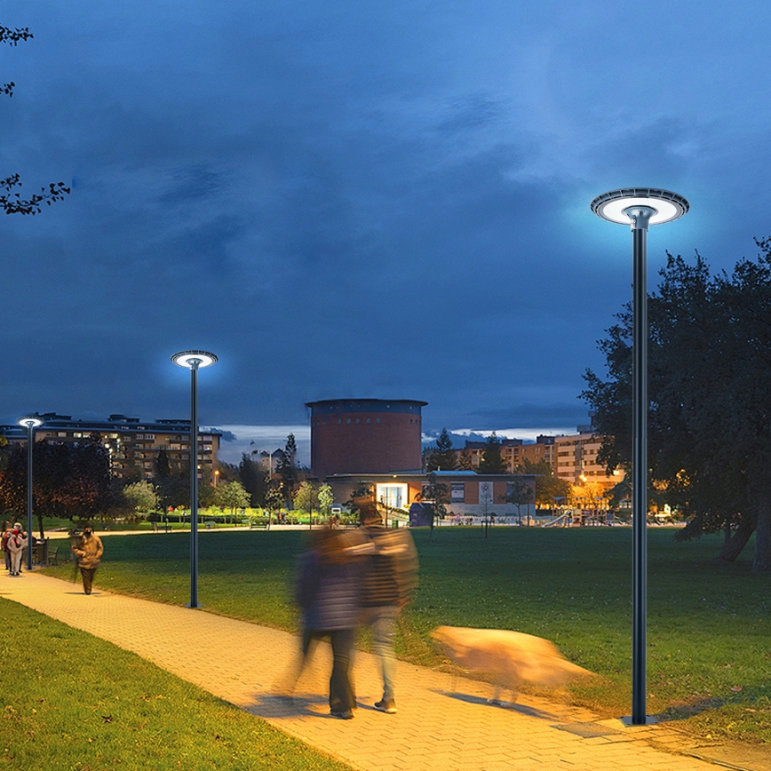 Brilagi - URBANSPARK LED-katuvalaisin pylväällä 3 m, 120 W/230 V, antrasiitti, IP65