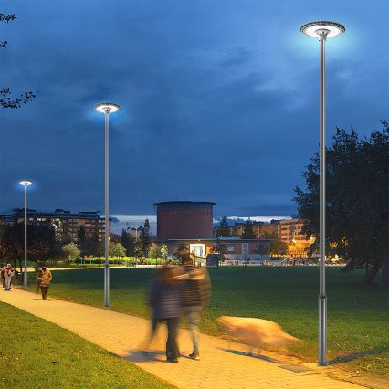 Brilagi - LED-katuvalaisin 5 m pylväällä URBANSPARK LED/120W/230V antrasiitti IP65