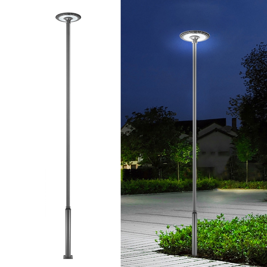 Brilagi - LED-katuvalaisin 5 m pylväällä URBANSPARK LED/120W/230V antrasiitti IP65