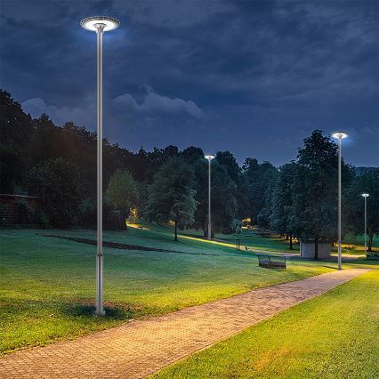 Brilagi - LED-katuvalaisin 5 m pylväällä URBANSPARK LED/120W/230V antrasiitti IP65