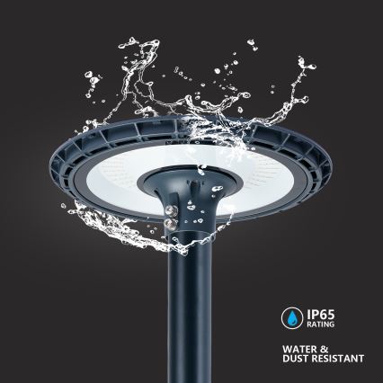 Brilagi - LED-katuvalaisin 5 m pylväällä URBANSPARK LED/120W/230V antrasiitti IP65