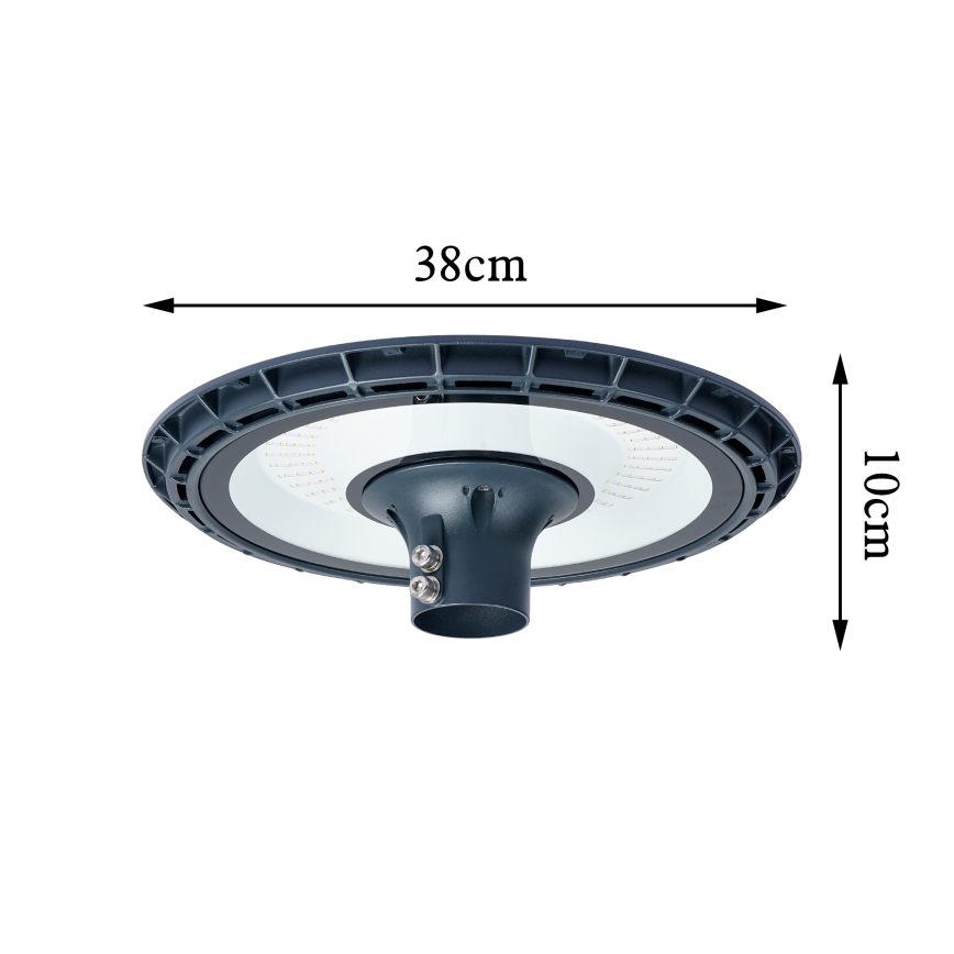 Brilagi - LED-katuvalaisin 5 m pylväällä URBANSPARK LED/120W/230V antrasiitti IP65