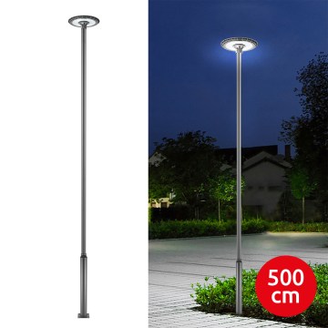 Brilagi - LED-katuvalaisin 5 m pylväällä URBANSPARK LED/120W/230V antrasiitti IP65