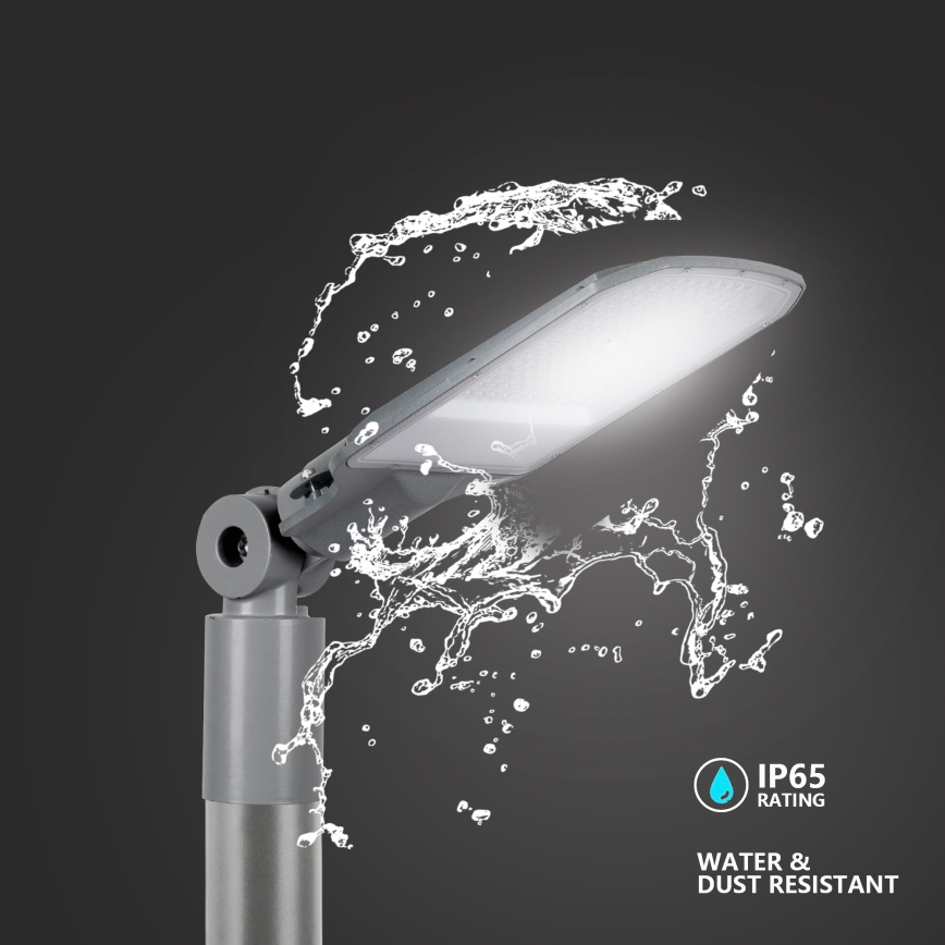 Brilagi - LED katuvalaisin URBANLIGHT LED/100W/230V harmaa IP65