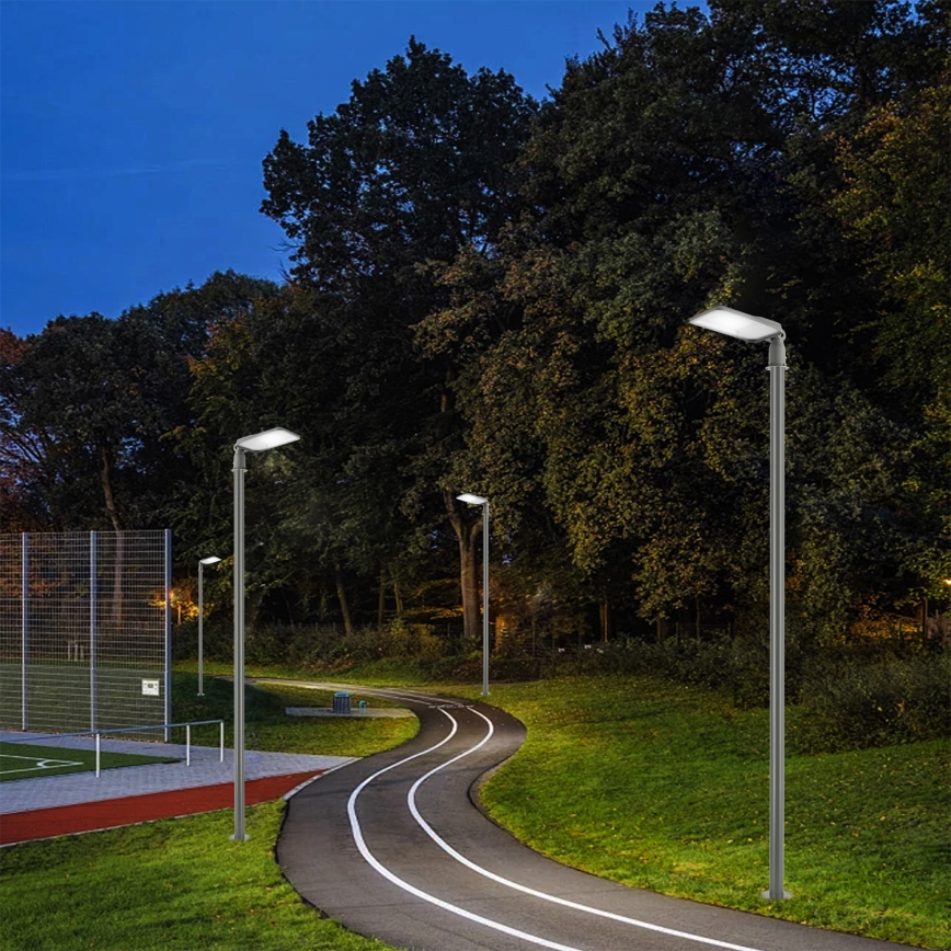 Brilagi - LED-katuvalaisin URBANLIGHT LED/100W/230V harmaa IP65