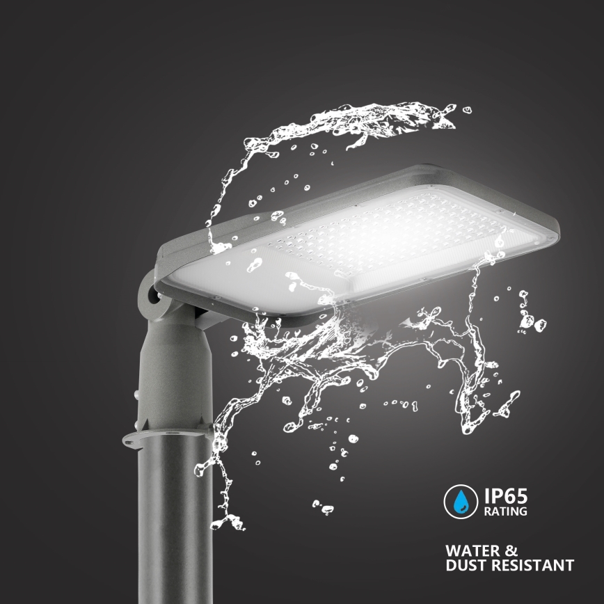 Brilagi - LED-katuvalaisin URBANLIGHT LED/100W/230V harmaa IP65