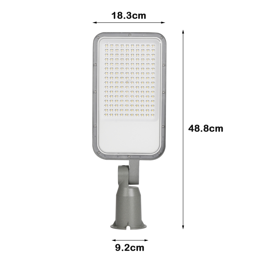 Brilagi - LED-katuvalaisin URBANLIGHT LED/100W/230V harmaa IP65