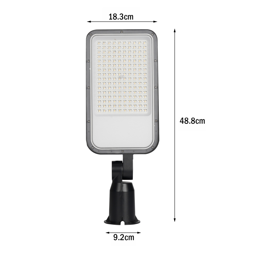 Brilagi - LED-katuvalaisin URBANLIGHT LED/100W/230V musta IP65