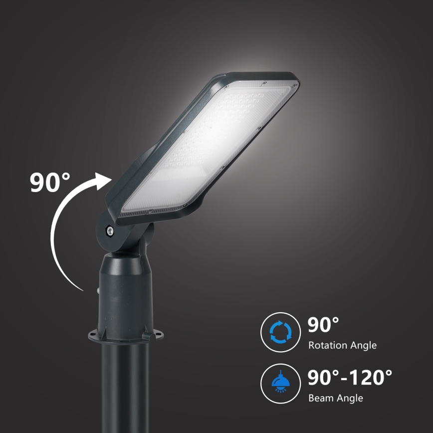 Brilagi - LED-katuvalaisin URBANLIGHT LED/50W/230V antrasiitti IP65