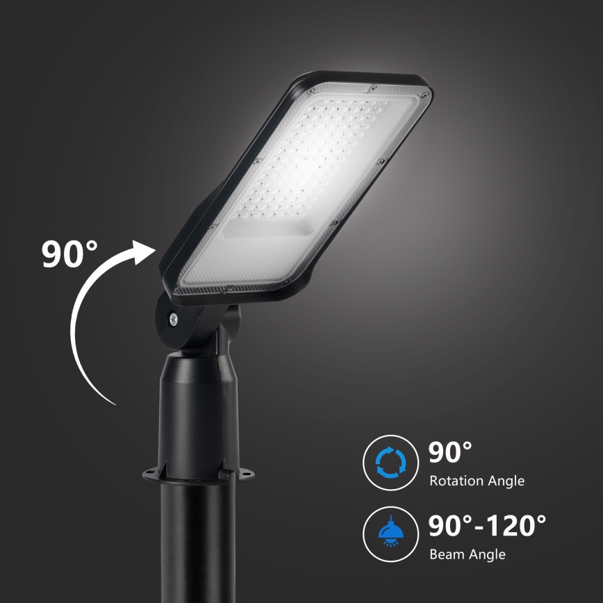 Brilagi - LED-katuvalaisin URBANLIGHT LED/50W/230V musta IP65