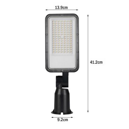Brilagi - LED-katuvalaisin URBANLIGHT LED/50W/230V musta IP65