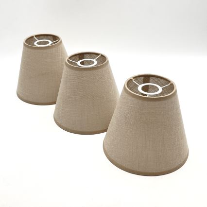 Brilagi - LED  Kiinteä kattokruunu ANTHONY 3xE14/40W/230V tammi/beige